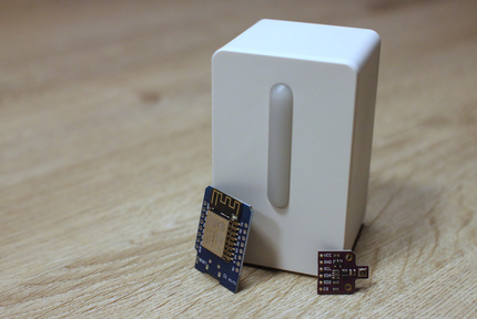 thumbnail for Smart Air Quality Monitoring using an IKEA Vindriktning with ESP8266 & BME680