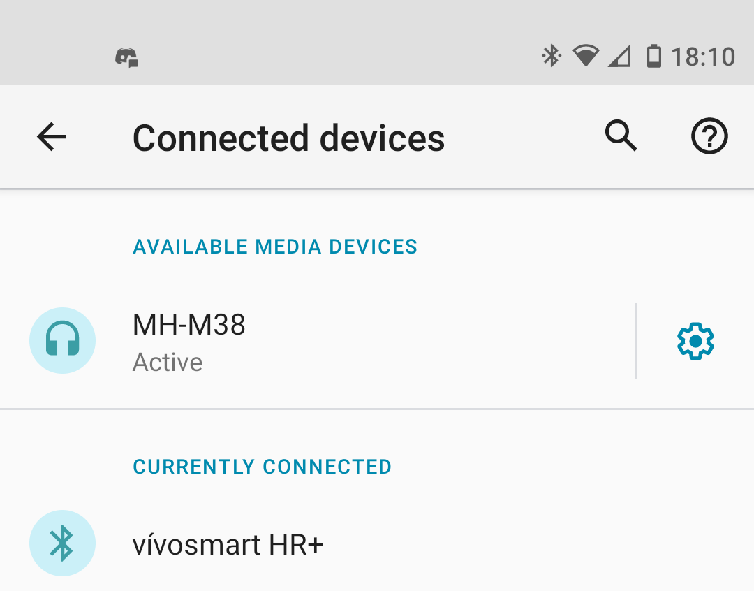 Once switched on it shows up as MH-M38 in the list of Bluetooth devices